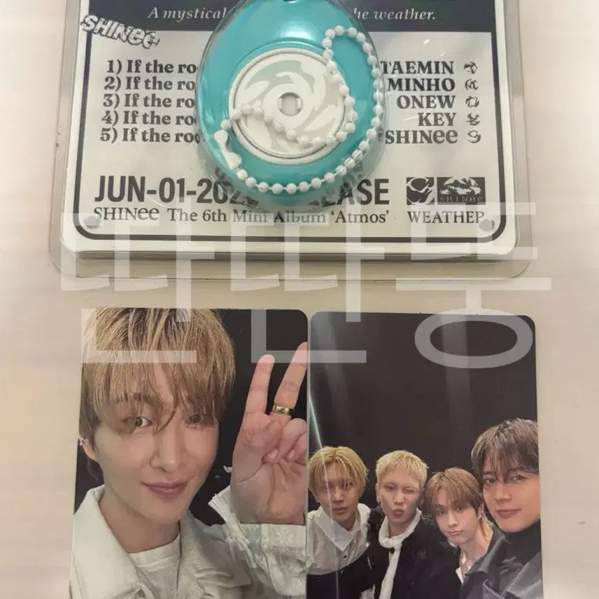 [BUNJANG] SHINee Atmos Onew Version Photocard Set / 샤이니 애트모스 웨더락 온유버전 포카세트