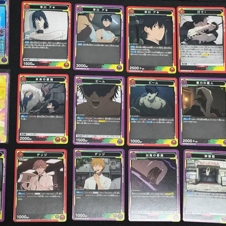 [BUNJANG] Union Arena Chainsaw Man Kobeni &amp; Denji, Aki, Angel, Himeno Card Set / 유니온 아레나 체인소맨 코베니&amp;덴지,아키 등 세트