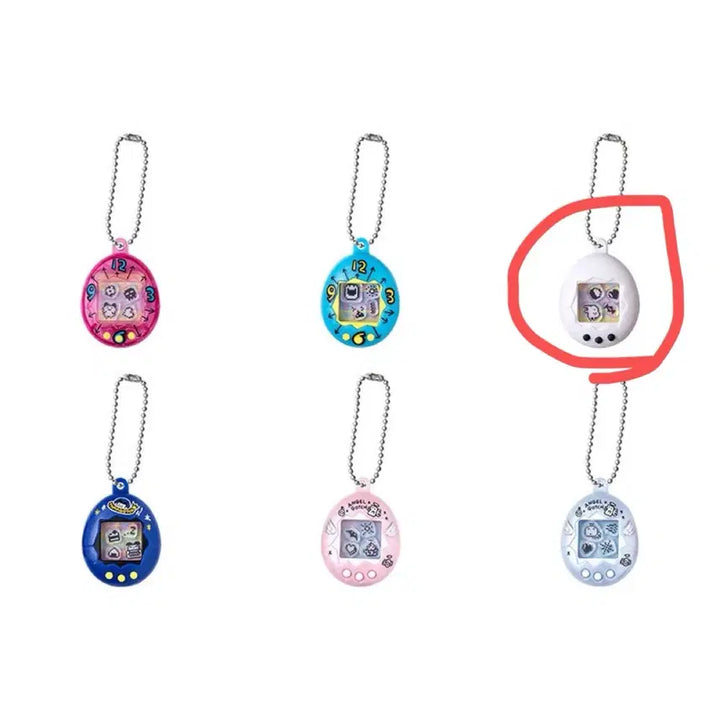 [BUNJANG] Tamagotchi Shakashaka Part 1 Gacha White / 다마고치 샤카샤카 1탄 가챠 흰색