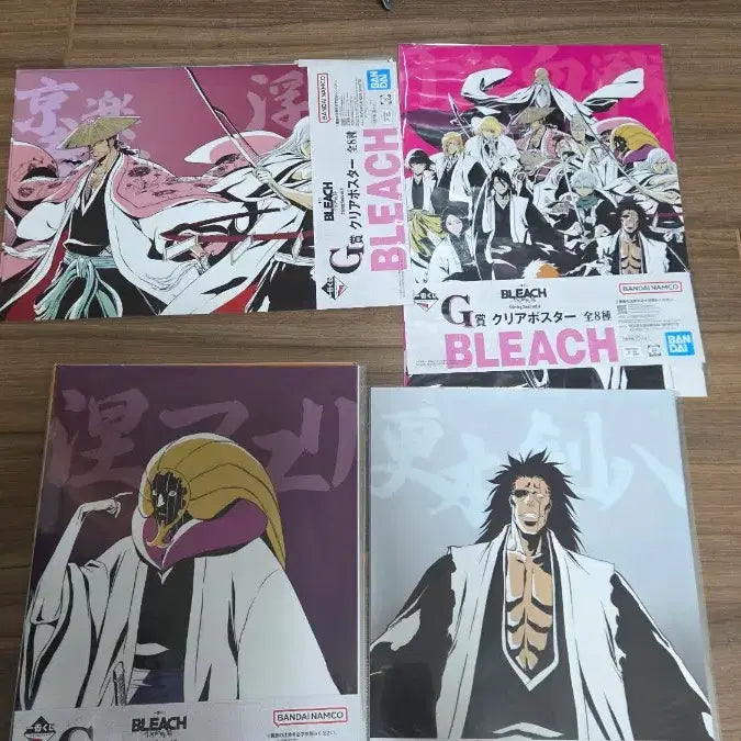 [BUNJANG] Bleach G Prize Clear Poster (Sealed) / 블리치 G상 클리어 포스터 (미개봉,개당)