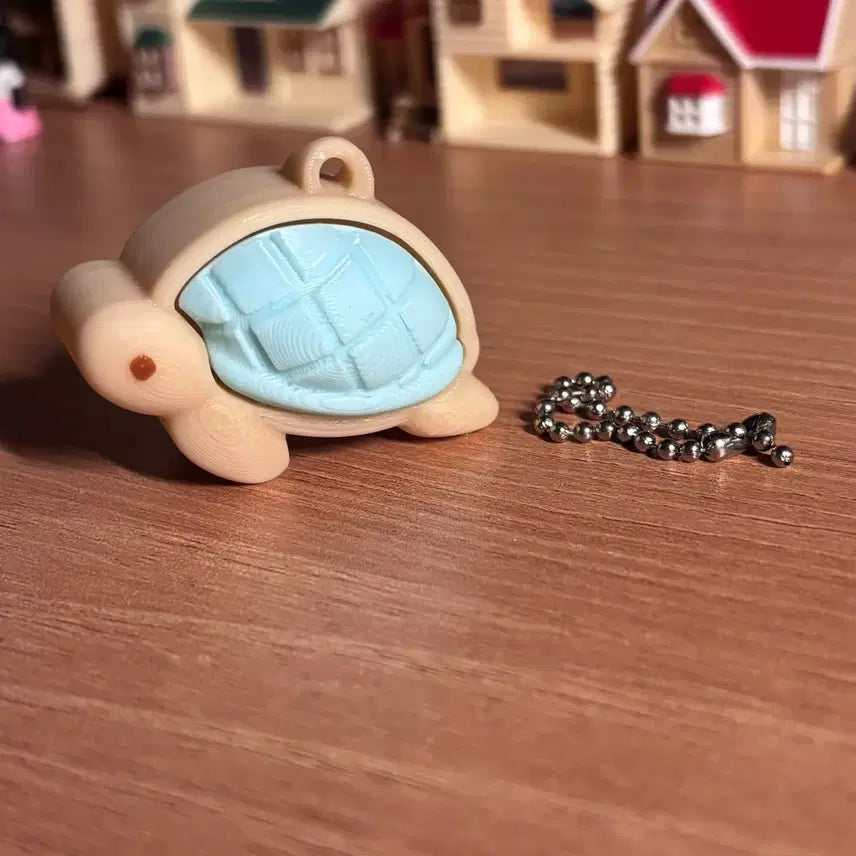 [BUNJANG] 3D Printed Turtle Clicker Keychain / 3D 프린팅 거북이 클릭커 키링
