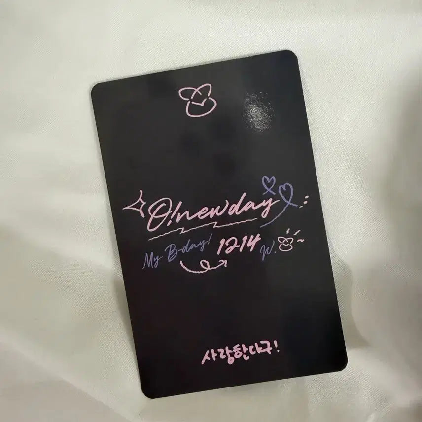 [BUNJANG] SHINee Onew ONEDAY Sweatshirt Photocard / 샤이니 온유 오뉴데이 맨투맨 포카