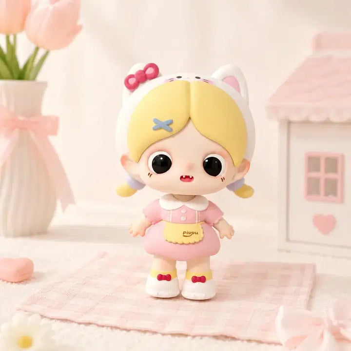 [BUNJANG] Baby 3 Pyu Pyu Cat Figurine / 베이비쓰리 피우푸 피규어