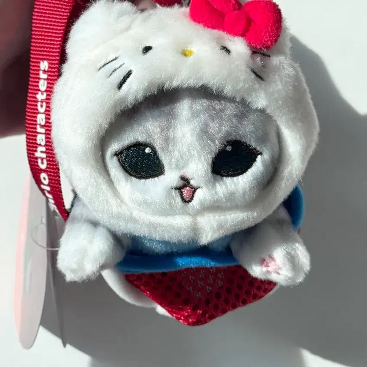 [BUNJANG] MOHOOSAND x Hello Kitty Cat Charm / 모후산드 모프샌드 헬로키티 콜라보 고양이 키링 미개봉 새상품