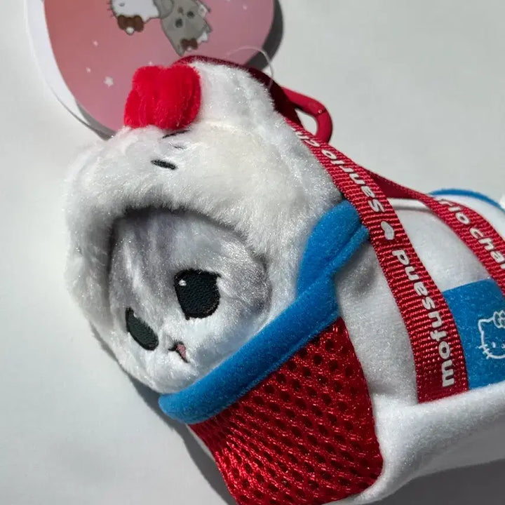 [BUNJANG] MOHOOSAND x Hello Kitty Cat Charm / 모후산드 모프샌드 헬로키티 콜라보 고양이 키링 미개봉 새상품