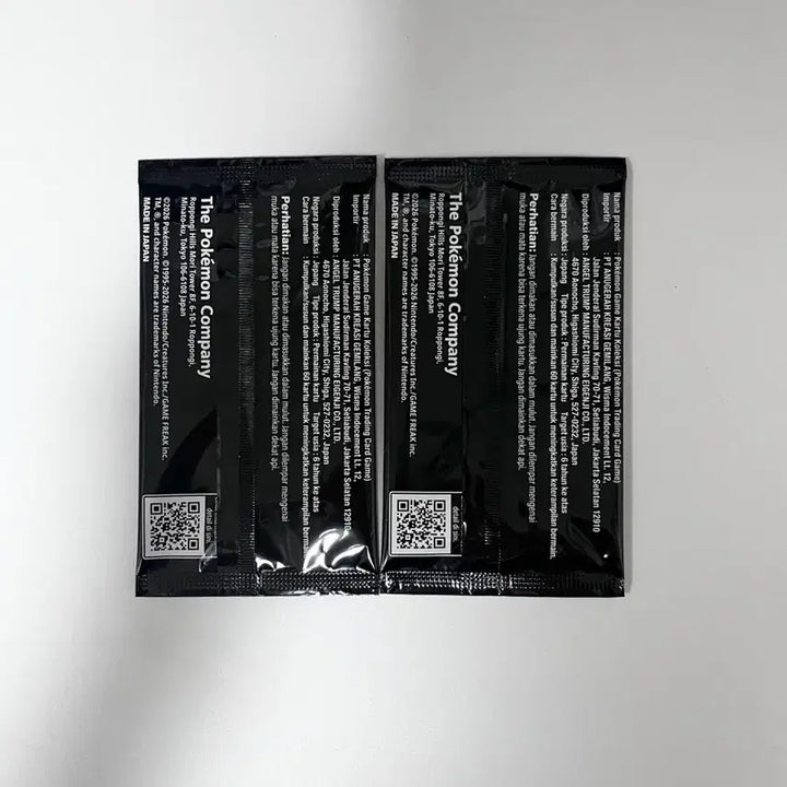 [BUNJANG] Pokemon Indonesia Gyu-Kaku Promo Pack (Mega Evolution) - 2 Pack Bundle / [포켓몬카드] 인도네시아 규카쿠 프로모팩 2팩 일괄 판매합니다