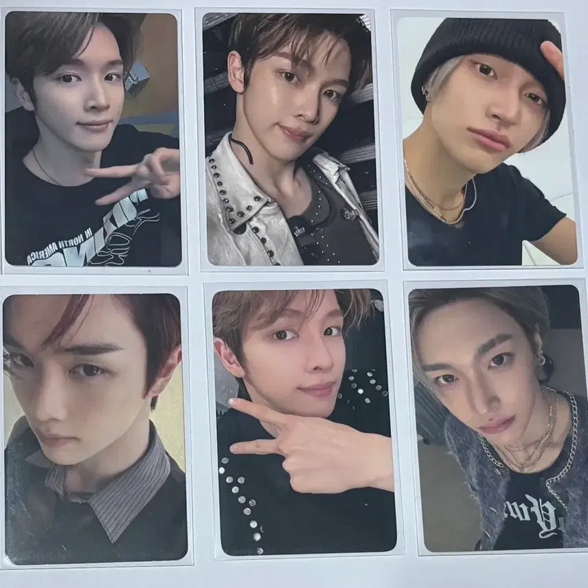 [BUNJANG] RIIZE Sungchan Wonbin Photocard Bundle Set (6 pcs) / 라이즈 성찬 원빈 포카 6장 일괄