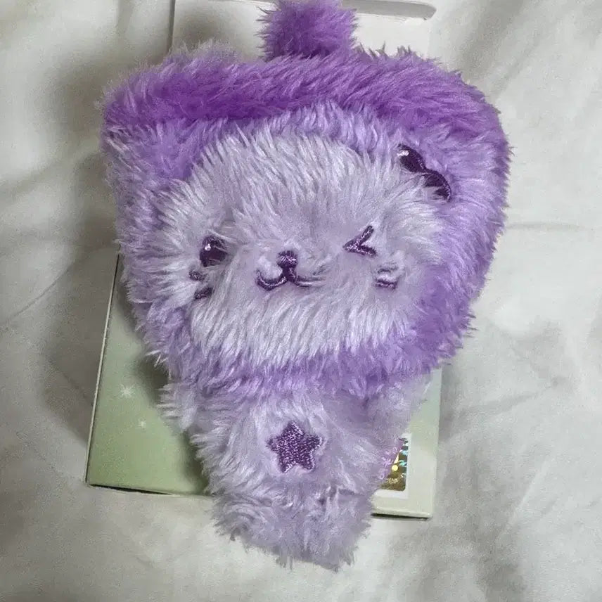 [BUNJANG] NCT WISH Color Doll Purple Bubble Cat Plush / 엔시티위시 컬러돌 보라 버블냥 퍼플 버블냥