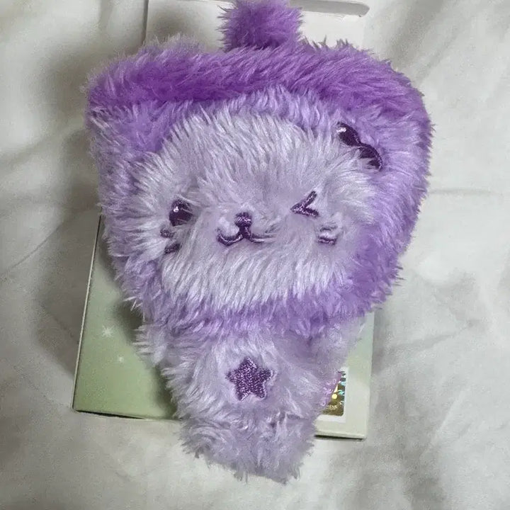 [BUNJANG] NCT WISH Color Doll Purple Bubble Cat Plush / 엔시티위시 컬러돌 보라 버블냥 퍼플 버블냥