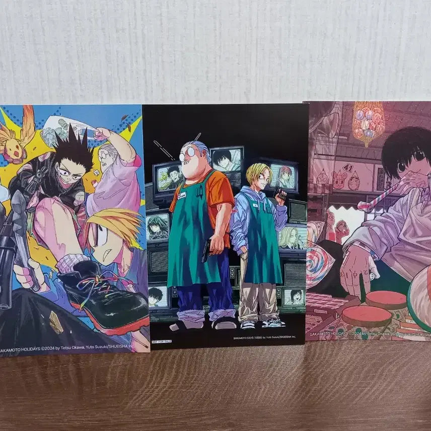 [BUNJANG] Sakamoto Days 12-Piece Postcard Bundle Set / [일괄]12종 사카모토 데이즈 엽서