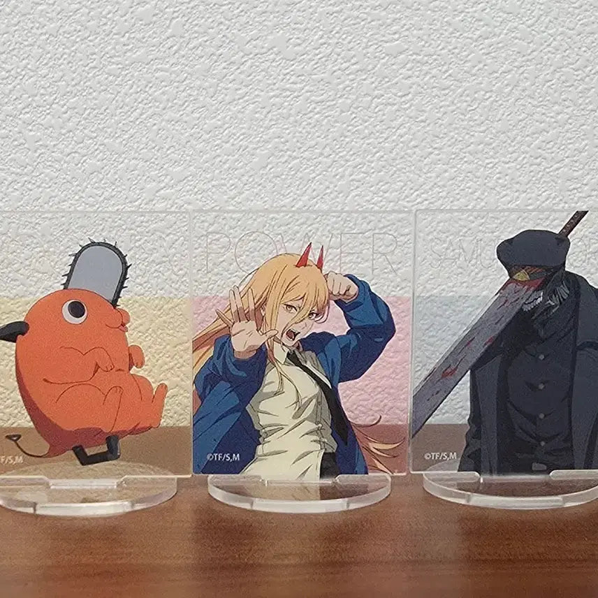 [BUNJANG] Chainsaw Man Ensky Mini Acrylic Standee / 체인소맨 엔스카이 미니 아크릴