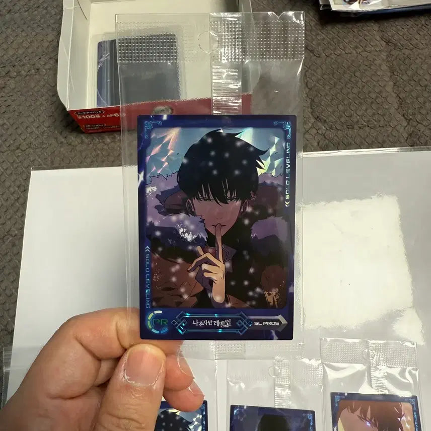 [BUNJANG] Solo Leveling PR Card SL PR05 Original Art Version (Sealed) / (미개봉)나혼자만레벨업 PR 카드 5번 프로모션 한정판 만화책 원화ver