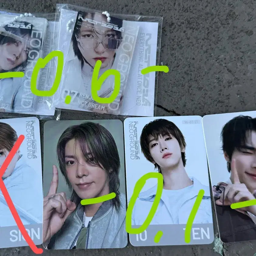 [BUNJANG] NCT NEO GROUND Lenticular Photocard Set / NCT NEO GROUND 렌티큘러, 트레카 양도