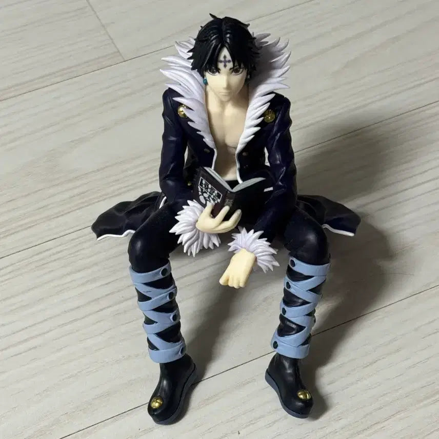 [BUNJANG] Hunter x Hunter Chrollo Lucilfer Noodle Stopper Figure / 박스 ㅇ 헌터헌터 클로로 누들스토퍼