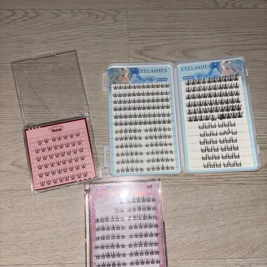 [BUNJANG] No-Glue False Eyelashes Bundle Set / 노글루 속눈썹 일괄판매