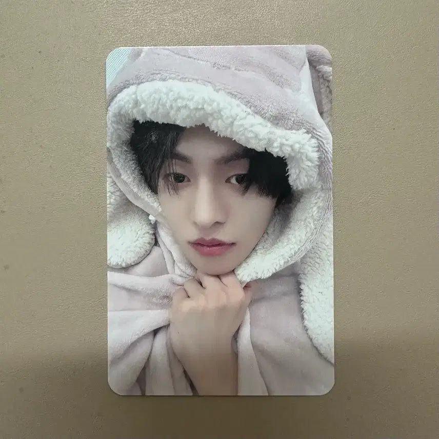 [BUNJANG] Aldiwon Rio Rabbit Blanket Photocard / 알디원 리오 토끼담요 포카