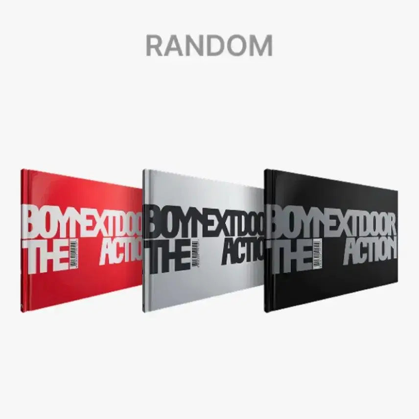 [BUNJANG] BOYNEXTDOOR THE ACTION Album Red/Silver/Black Versions / BOYNEXTDOOR THE ACTION 앨범 레드/실버/블랙
