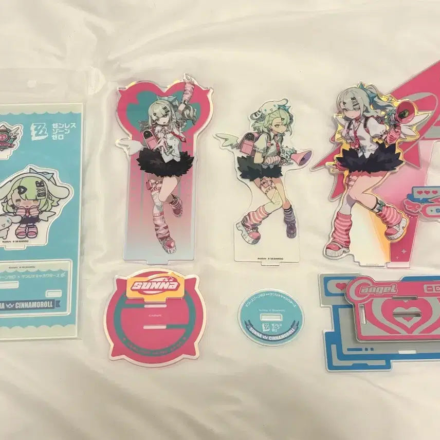 [BUNJANG] Zenless Zone Zero Ensley Suna Acrylic Stand Bundle / 젠레스 존 제로 엔젤디 수나 아크릴스탠드 일괄