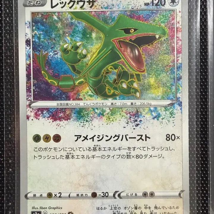 [BUNJANG] Rayquaza Japanese Version / 레쿠쟈 일판