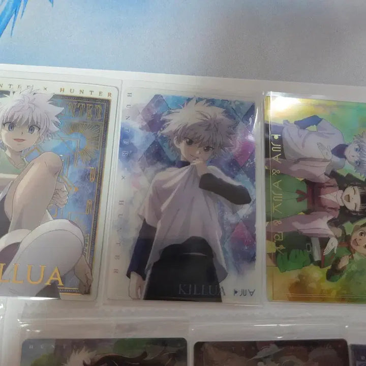 [BUNJANG] Hunter x Hunter Killua Itazura Card 8 pcs, Rubber Strap 1 type Bundle Set / 헌터헌터 키르아 이타쟈가8장,러버스트랩1종 일괄판매