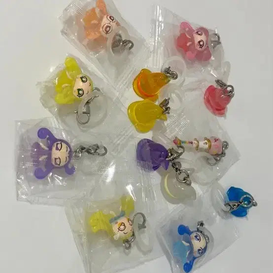 [BUNJANG] Ojamajo Doremi Mejirushi Gacha Set (Total 13) / 오자마녀 도레미 메지루지 가챠  총13 세트