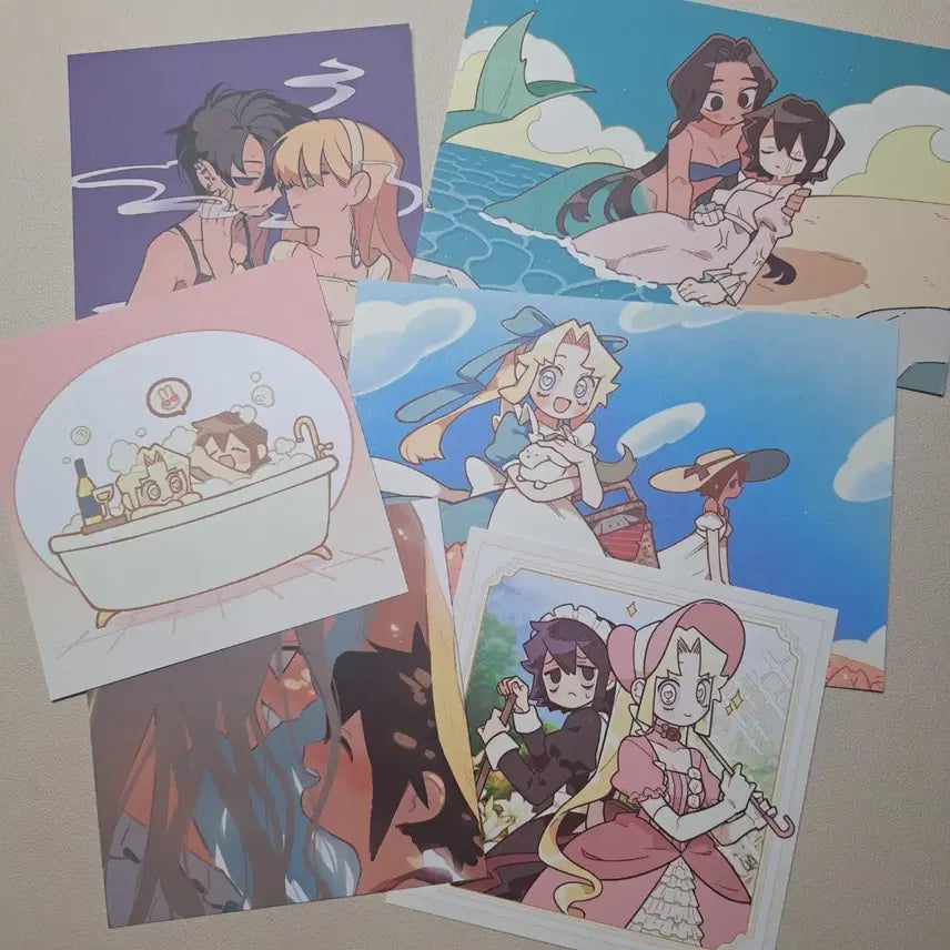 [BUNJANG] I Love Amy (Naye-sa) Postcard Bundle Set / [나는 에이미를 사랑해 / 나에사] 나에사 엽서 일괄 판매