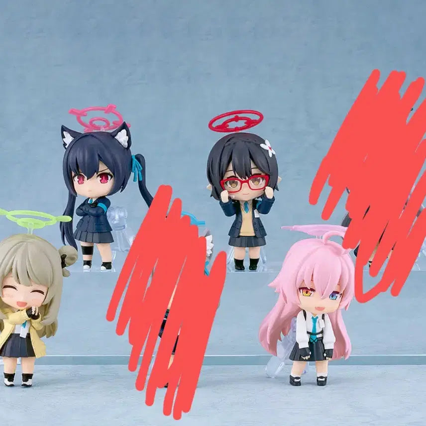 [BUNJANG] Blue Archive Nendoroid Split Set / (일택포)블루아카이브 넨도 분철