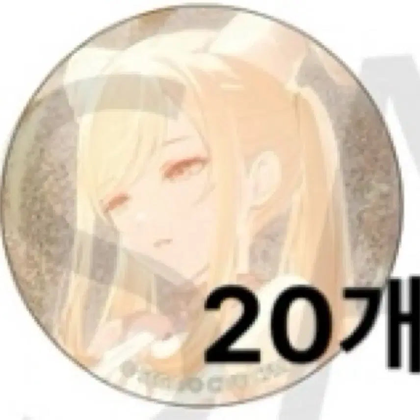 [BUNJANG] Sakimonogatari Suhochan &amp; Hwaji Can Badge Set / 사키 수호밴,화데 캔뱃지 양도해요