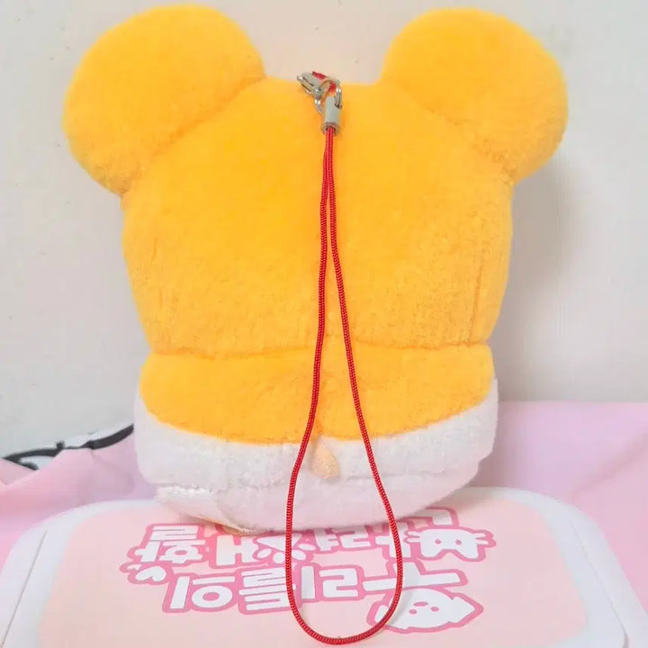 [BUNJANG] Vintage Hamster Hamtaro Plush Keychain / 고전 햄스터 햄토리 인형 키링