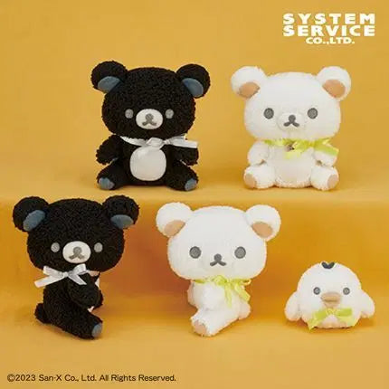 [BUNJANG] Rilakkuma Monochrome Plush Bundle Set / 리락쿠마 모노크롬 인형 일괄