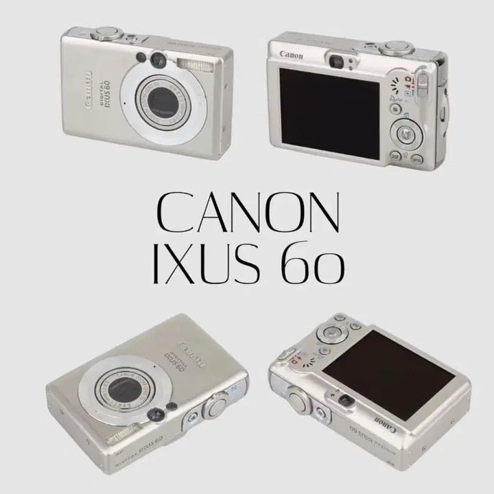 [BUNJANG] Canon IXUS 60 Vintage Digital Camera / A급)캐논 익서스 60 CANON IXUS 60 빈티지 디지털카메라 디카