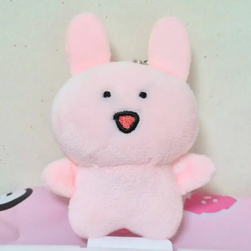 [BUNJANG] Rare Classic Rabbit Plush Keychain / 고전 희귀 가챠 토끼 인형 키링