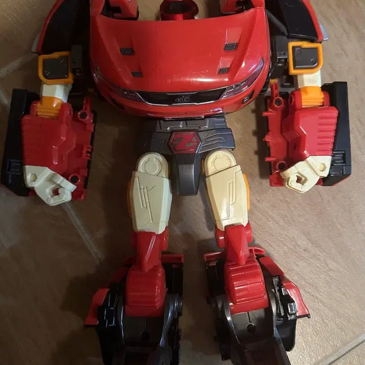 [BUNJANG] Tobot Evolution Z Laser Gun (+ Damaged Evolution Z Included) / 또봇 에볼루션 Z 레이저건 (+파손된 에볼루션 Z)
