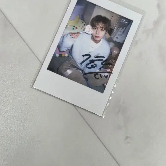 [BUNJANG] Park Ji Hoon Birthday Cafe Polaroids / 박지훈 생일카페 폴라로이드 판매합니다