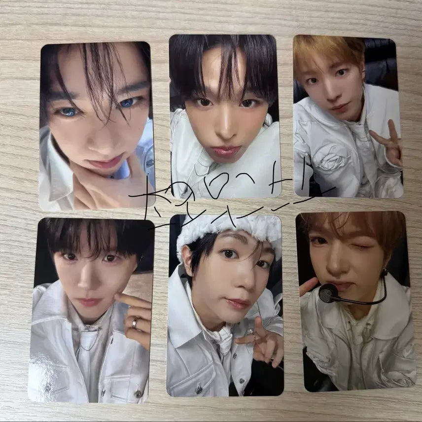 [BUNJANG] NCT WISH Makestar POB Set / 현물)엔시티위시 위시 메이크스타 4/6 미공포 세트