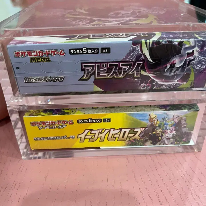 [BUNJANG] Pokemon Card Japan Magnetic Acrylic Box / 포켓몬카드 일본판 보관자석아크릴박스