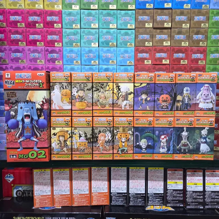 [BUNJANG] One Piece WCF Halloween Part 1-2 Full Set / [월콜 WCF] 원피스 월콜 할로윈 1-2탄 풀셋트 판매