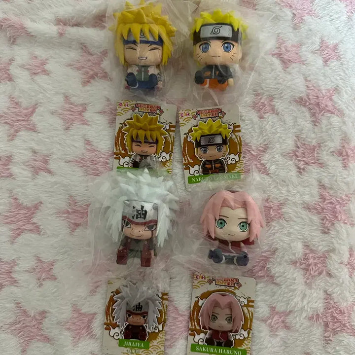 [BUNJANG] Naruto Shippuden EAKI Hug Seat Figure Bundle Set / 나루토 EAKI 질풍전 허그시트 피규어 일괄양도