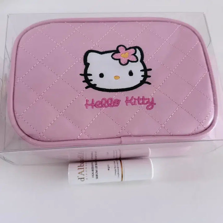 [BUNJANG] Hello Kitty Quilted Pouch / 키티문방구 키티퀼트 파우치
