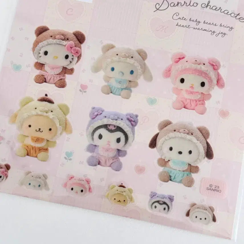[BUNJANG] Lattebear Sticker Pack / 라떼쿠마 스티커