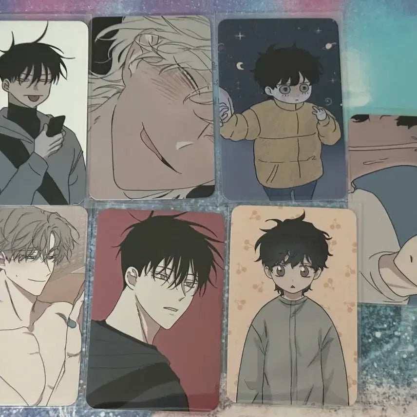 [BUNJANG] Mulgaeui Bam Toonique Visit Photocard Bundle Set / 물가의밤 투니크 방문포카 7장 일괄