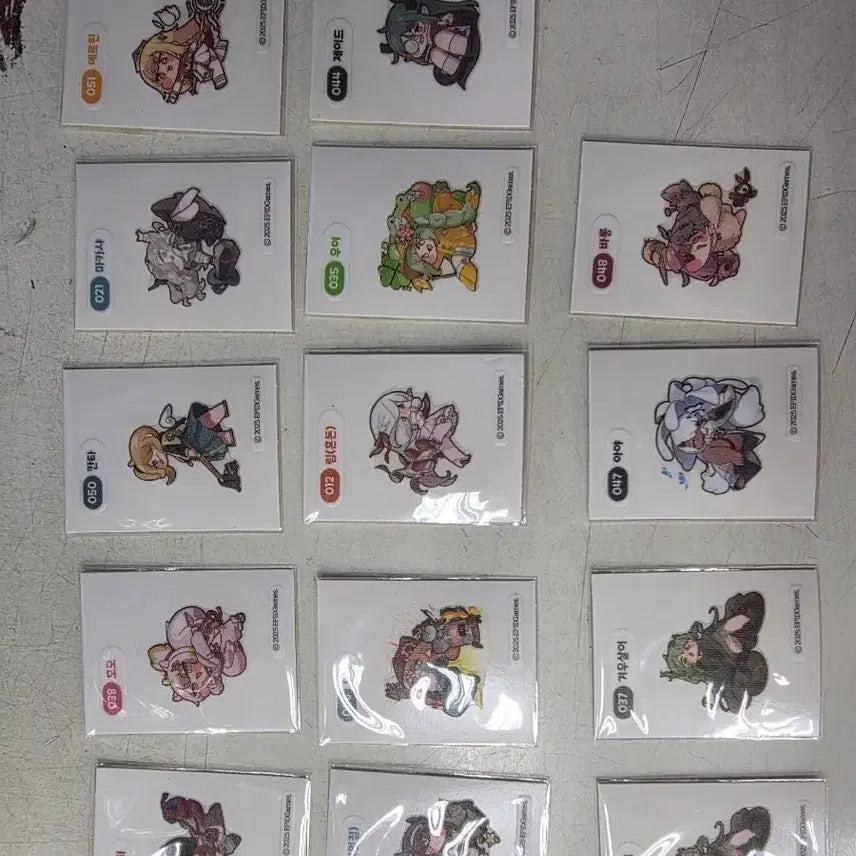 [BUNJANG] Trickster Sticker Bundle / 트릭컬 띠부씰 일괄