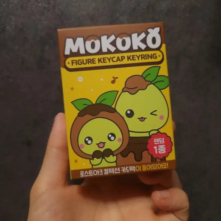 [BUNJANG] Sealed Mokoko Figure Keycap Keyring Set with Lost Ark Card Collection Pack / 미개봉 모코코 피규어 키캡 키링 로스트아크 카드 컬렉션 카드팩 포함