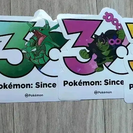 [BUNJANG] Pokemon 30th Anniversary Sticker Bundle Set / 포켓몬스터 30주년 스티커 일괄 판매