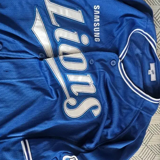 [BUNJANG] Samsung Lions Professional Away Jersey 2024 Version / 삼성라이온즈 프로페셔널 어웨이 유니폼 24년도 버전