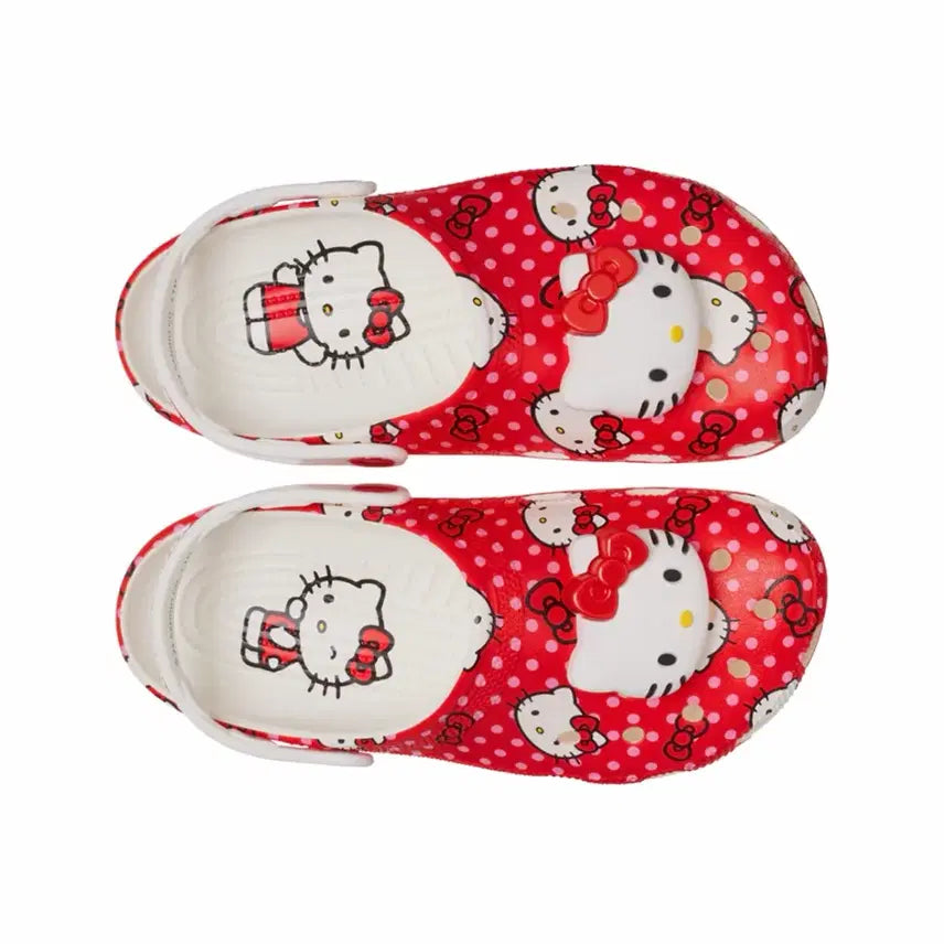 [BUNJANG] Crocs x Hello Kitty Classic Clog Multi / 크록스 X 헬로키티 클래식 클로그 멀티 240