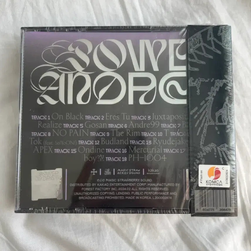 [BUNJANG] Silica Gel Andre99 CD (First Press) Sealed / 실리카겔 2집 Power Andre99 CD 미개봉 판매합니다 (부산 직거래 12.0)