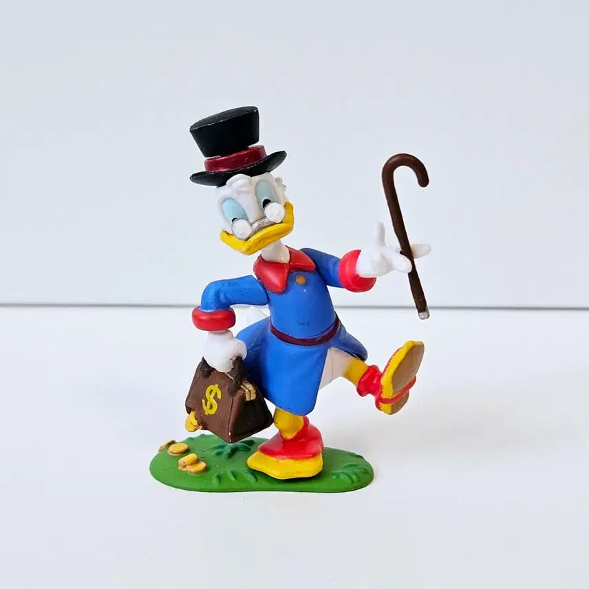 [BUNJANG] Disney Scrooge McDuck Vintage Figure / 디즈니 정품 도날드 덕 스크루지 빈티지 피규어