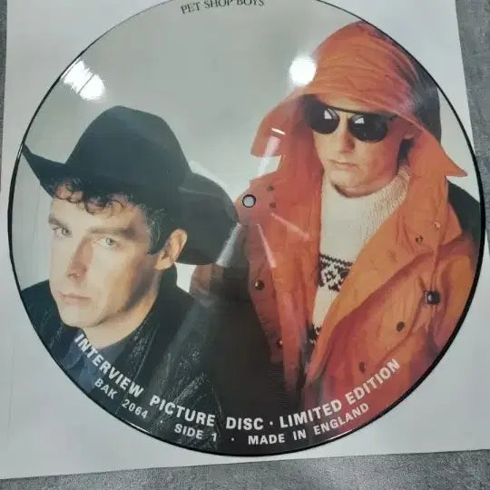 [BUNJANG] Pet Shop Boys Interview Picture Disc LP Limited Edition / 펫샵보이즈 인터뷰 픽쳐 디스크 LP 한정판