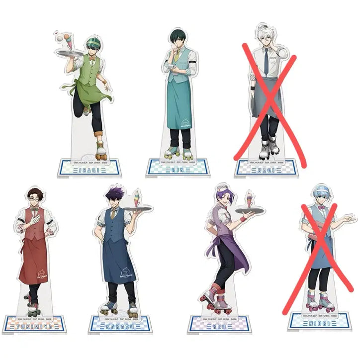 [BUNJANG] Blue Lock Ichiban Kuji ~Day Off~ E Prize Acrylic Stands Set (5 Types) / (개봉전시) 블루록 ~day off~ 제일복권 E상 아크릴 스탠드 5종